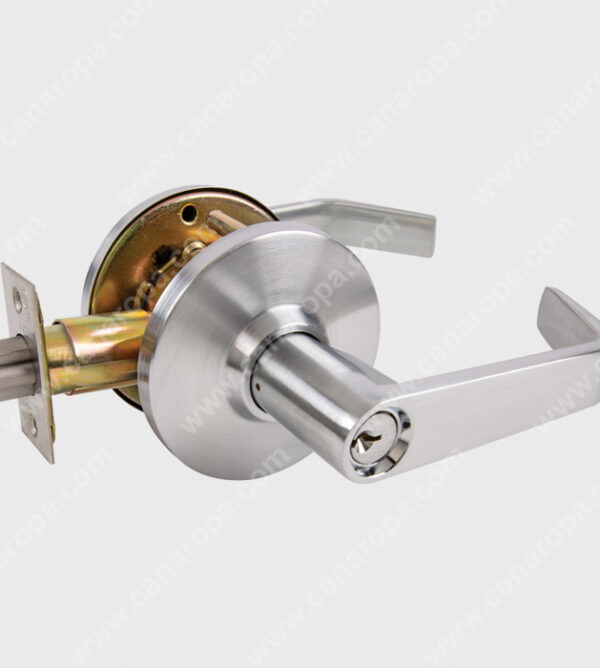Dorex FS10 Medium-Duty Satin Chrome Passage Lever