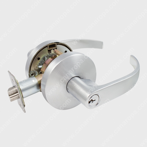 Dorex FS42 Medium-Duty Satin Chrome Privacy Lever
