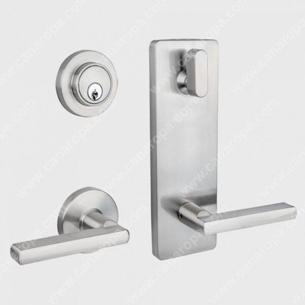 Dorex Satin Nickel Interconnected Lock
