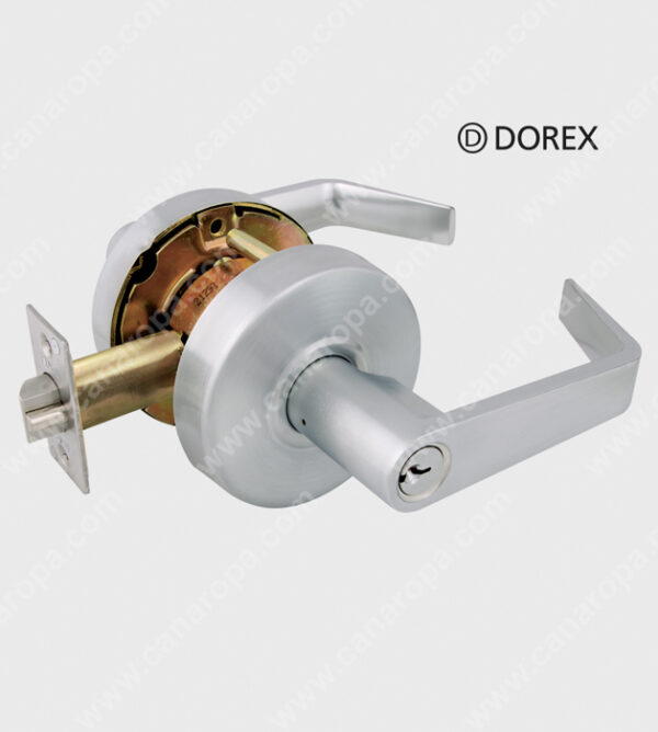Dorex EM10 Medium Duty Satin Nickel Passage Lever