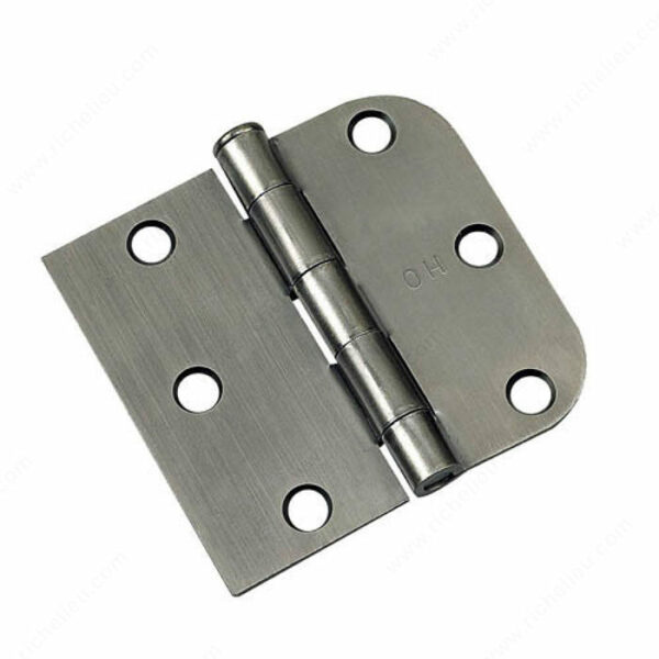 Richelieu 3" Full Mortise Combination Butt Hinge - 5/8" Radius - Image 4