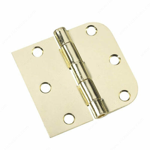 Richelieu 3" Full Mortise Combination Butt Hinge - 5/8" Radius - Image 6