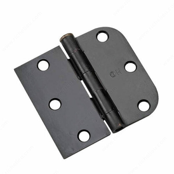 Richelieu 3" Full Mortise Combination Butt Hinge - 5/8" Radius - Image 5