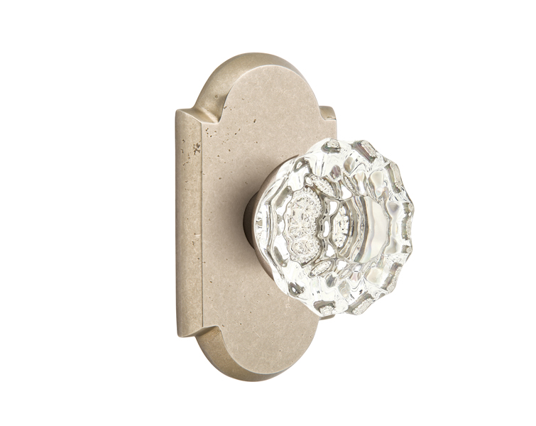 Emtek Astoria Crystal Knob Sandcast Bronze