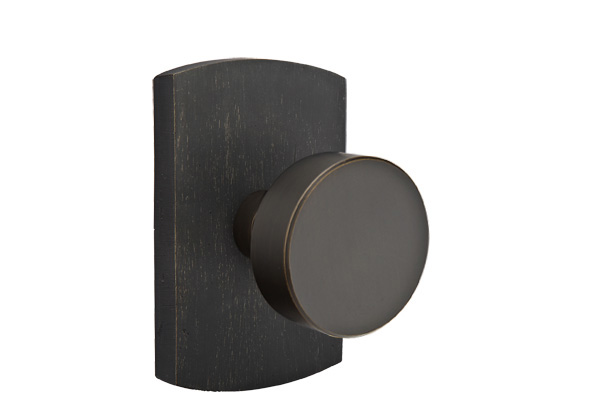 Emtek Round Knob Sandcast Bronze
